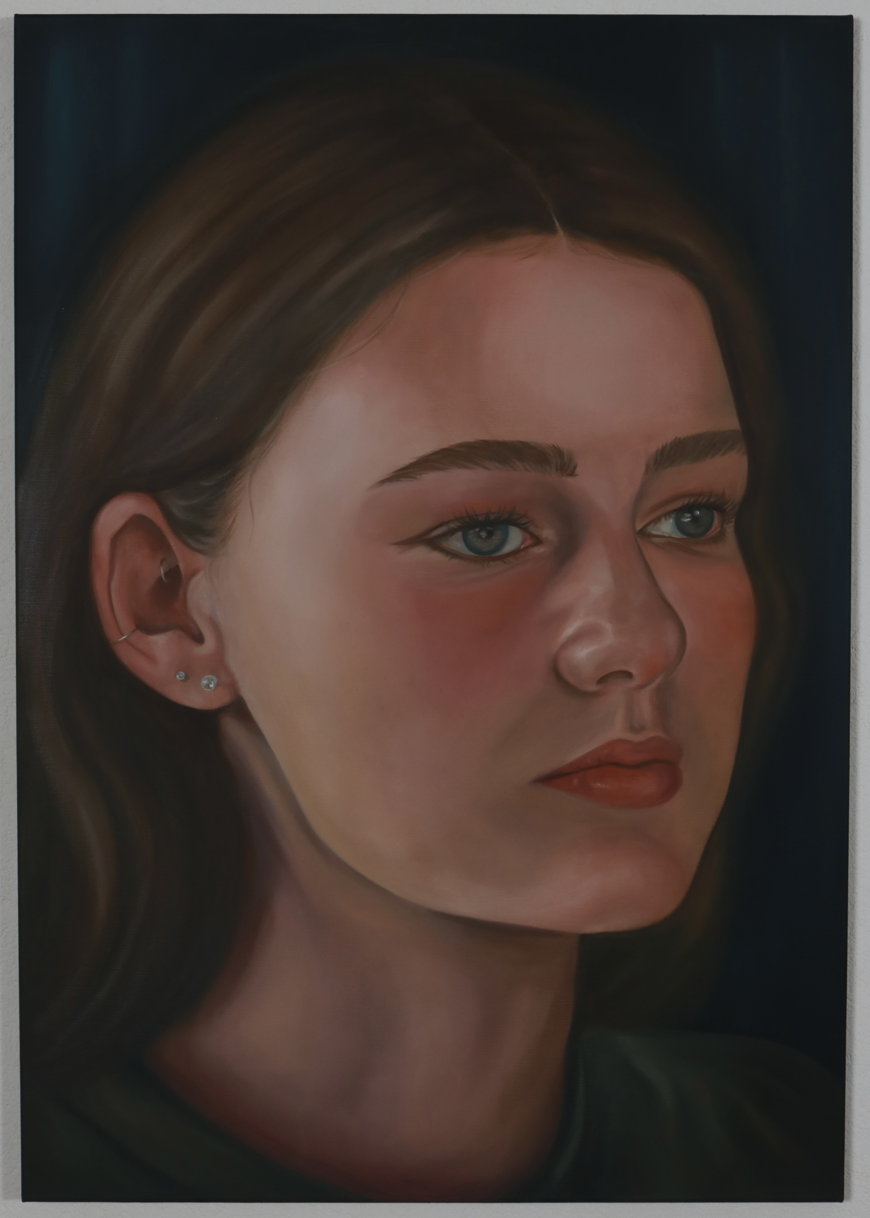 portrait on canvas